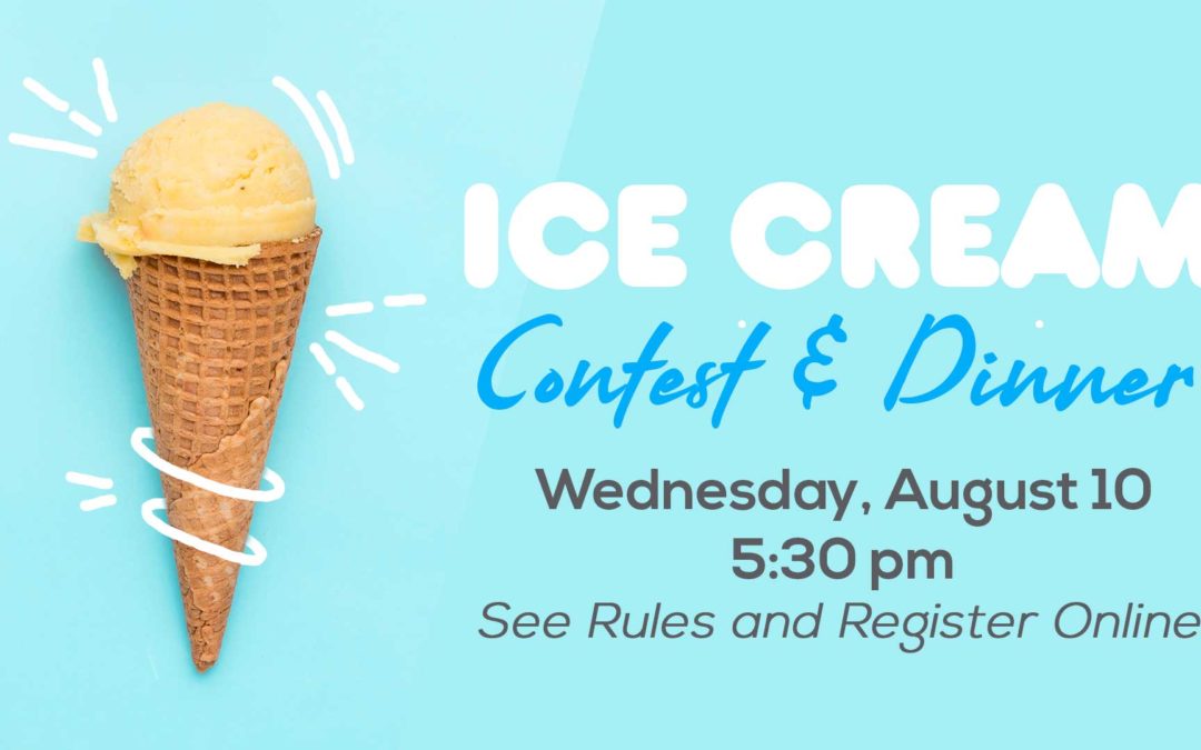 Ice Cream Contest and free Dinner!
