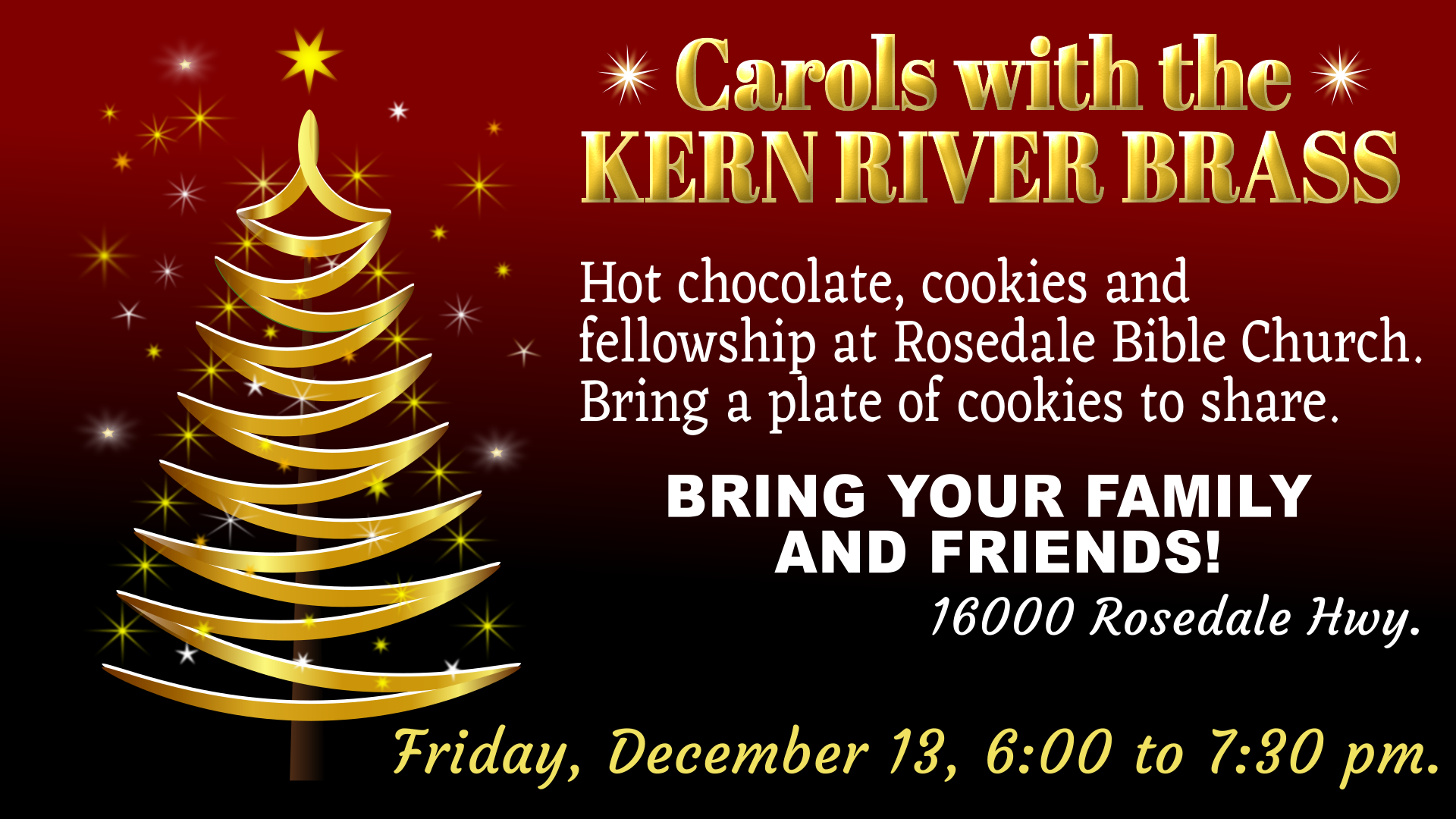 Carols with the Kern River Brass!